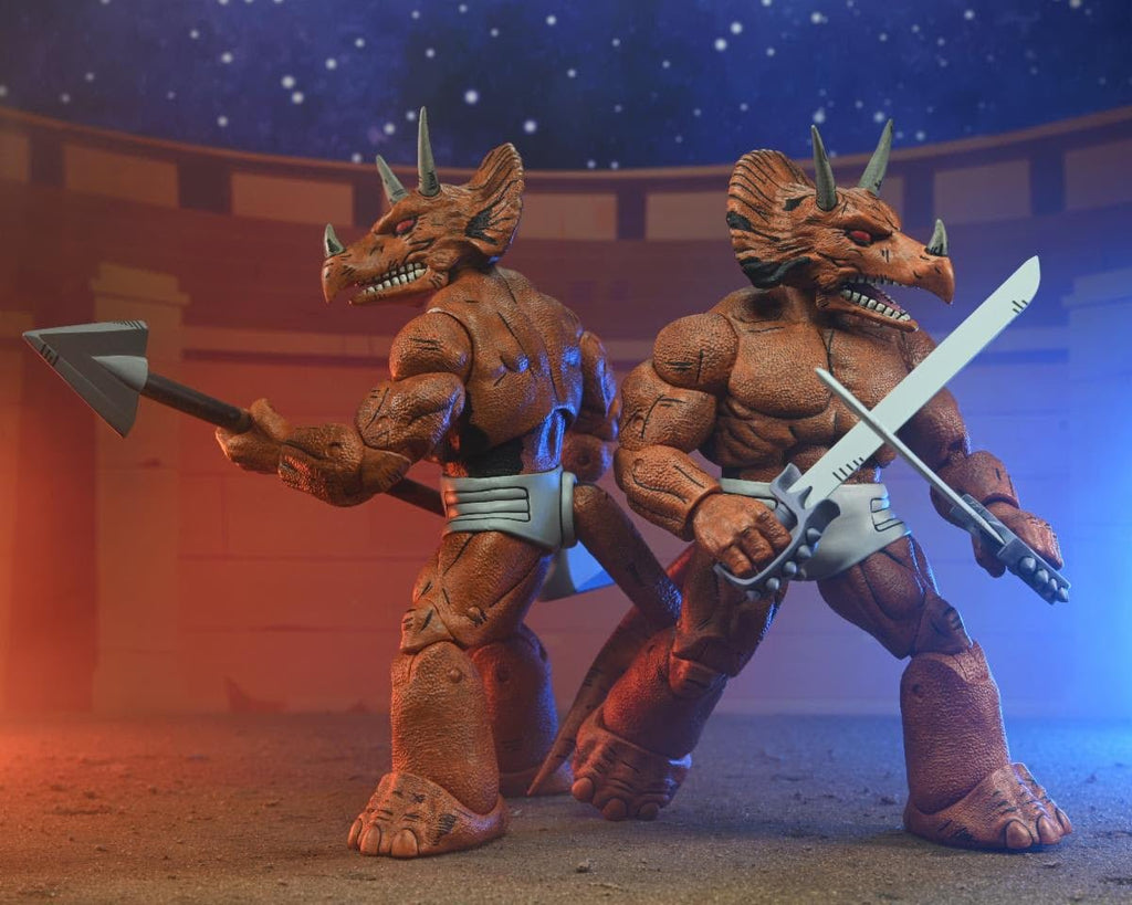 NECA Teenage Mutant Ninja Turtles Mirage Triceraton Gladiator