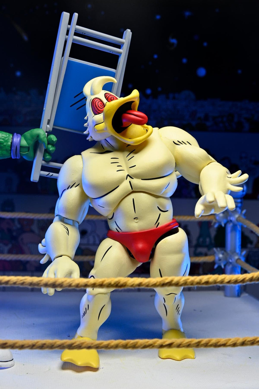 NECA Teenage Mutant Ninja Turtles Stump Wrestling Deluxe Ace Duck (Archie Comics)