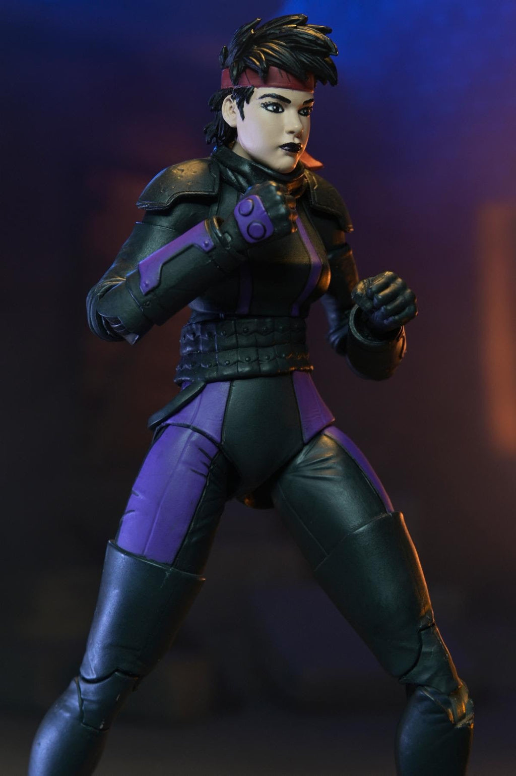 NECA Teenage Mutant Ninja Turtles Casey Marie with Motorcycle (The Last Ronin)