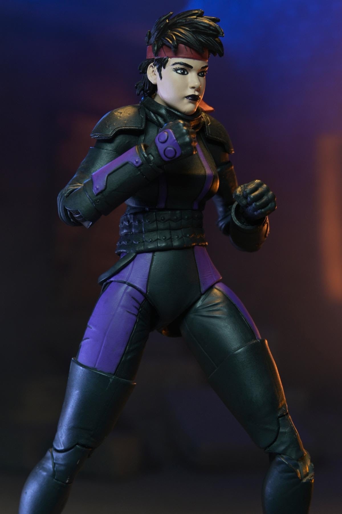 NECA Teenage Mutant Ninja Turtles Casey Marie with Motorcycle (The Last Ronin)