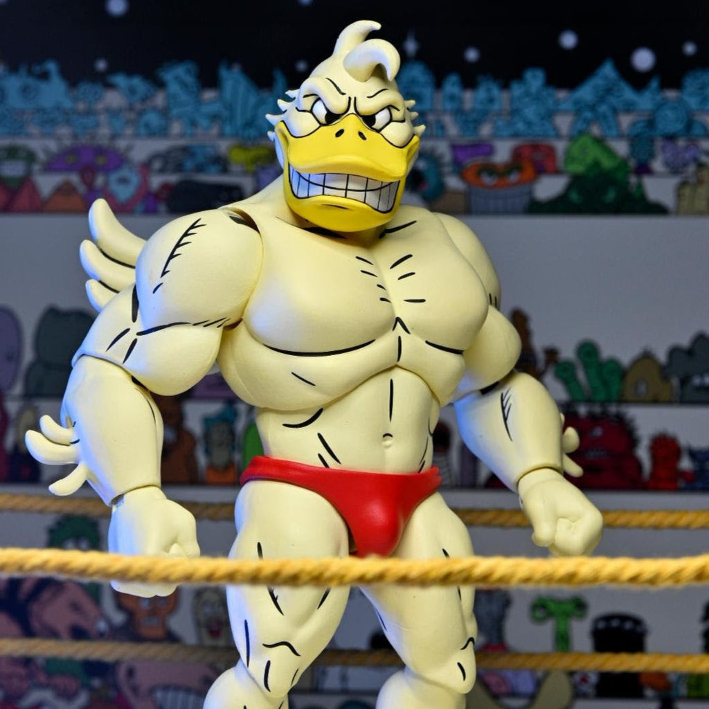 NECA Teenage Mutant Ninja Turtles Stump Wrestling Deluxe Ace Duck (Archie Comics)