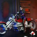 NECA Teenage Mutant Ninja Turtles Casey Marie with Motorcycle (The Last Ronin)
