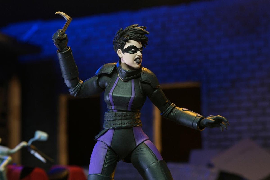 NECA Teenage Mutant Ninja Turtles Casey Marie with Motorcycle (The Last Ronin)