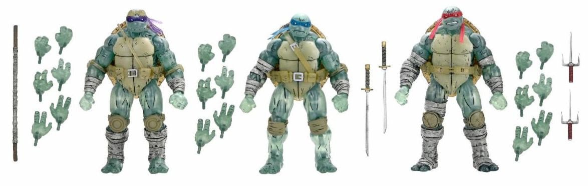 NECA Teenage Mutant Ninja Turtles Ghost Brothers 3-Pack (The Last Ronin)