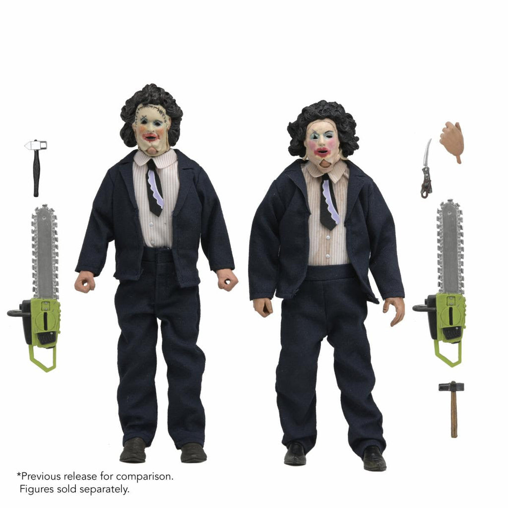 NECA Texas Chainsaw Massacre Leatherface with Pretty Woman Mask (8" Clothed Scale)