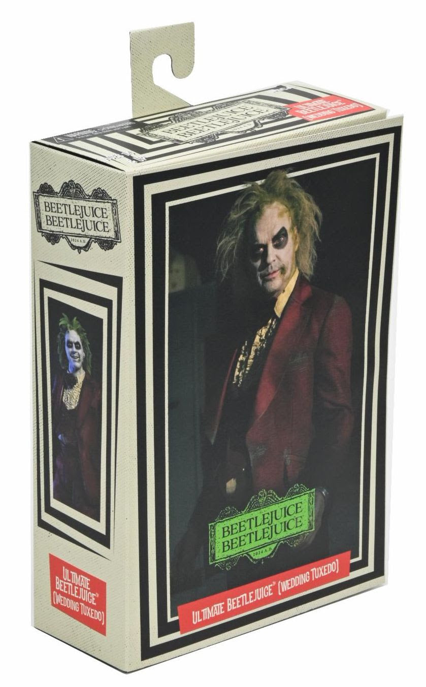 NECA Beetlejuice Ultimate "Red Tuxedo" Beetlejuice