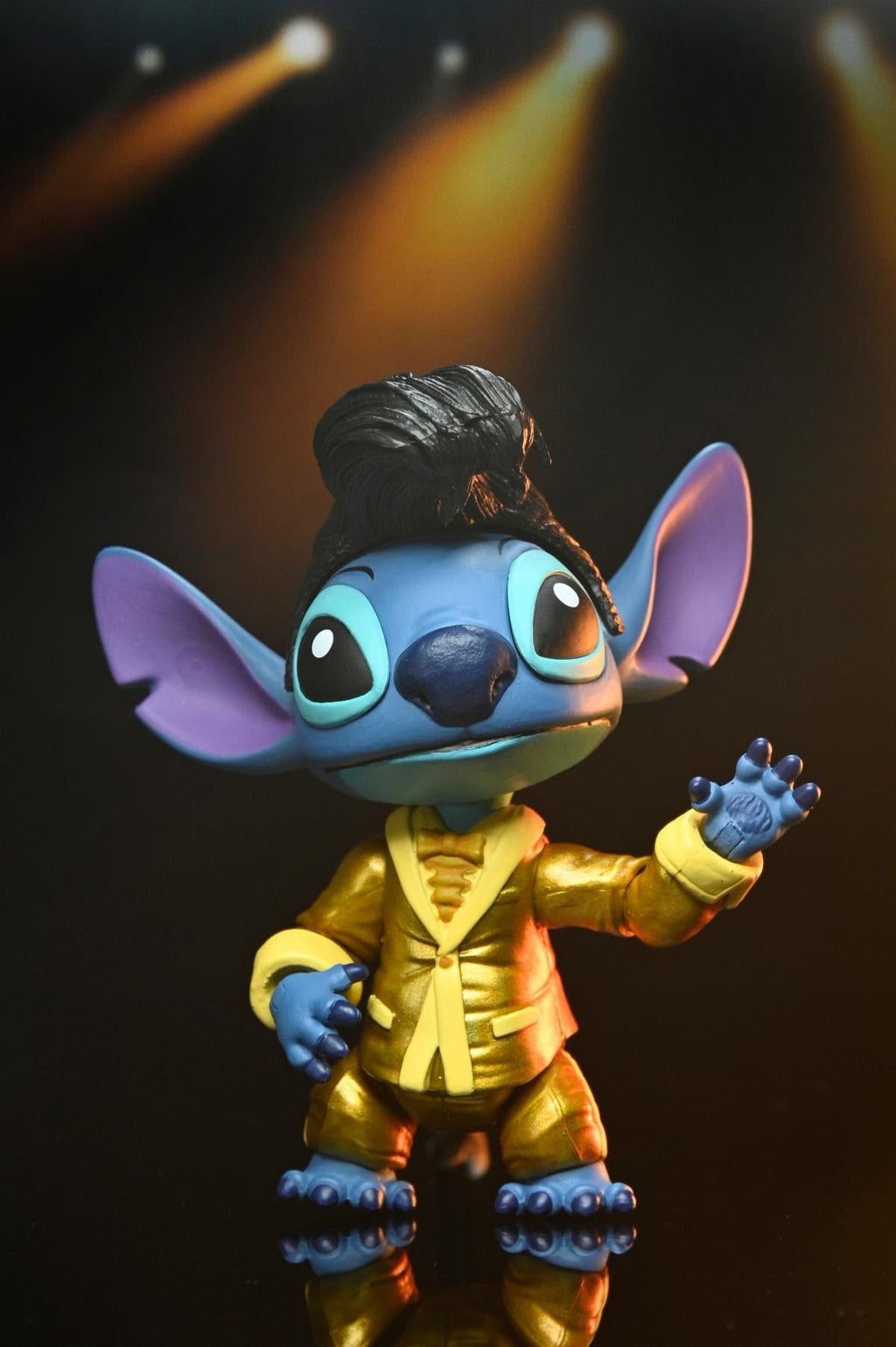 NECA Disney: Lilo & Stitch Ultimate Gold Suit Elvis Stitch