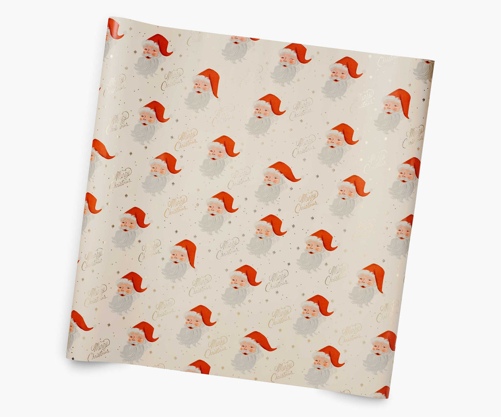 Holiday Wrapping Roll - Santa