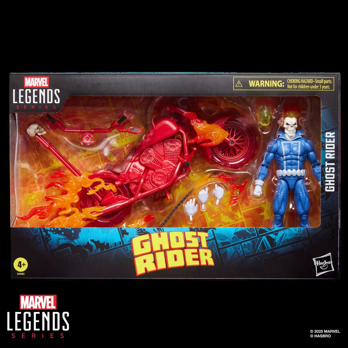 Marvel Legends Series Ghost Rider Johnny Blaze & Motorcycle